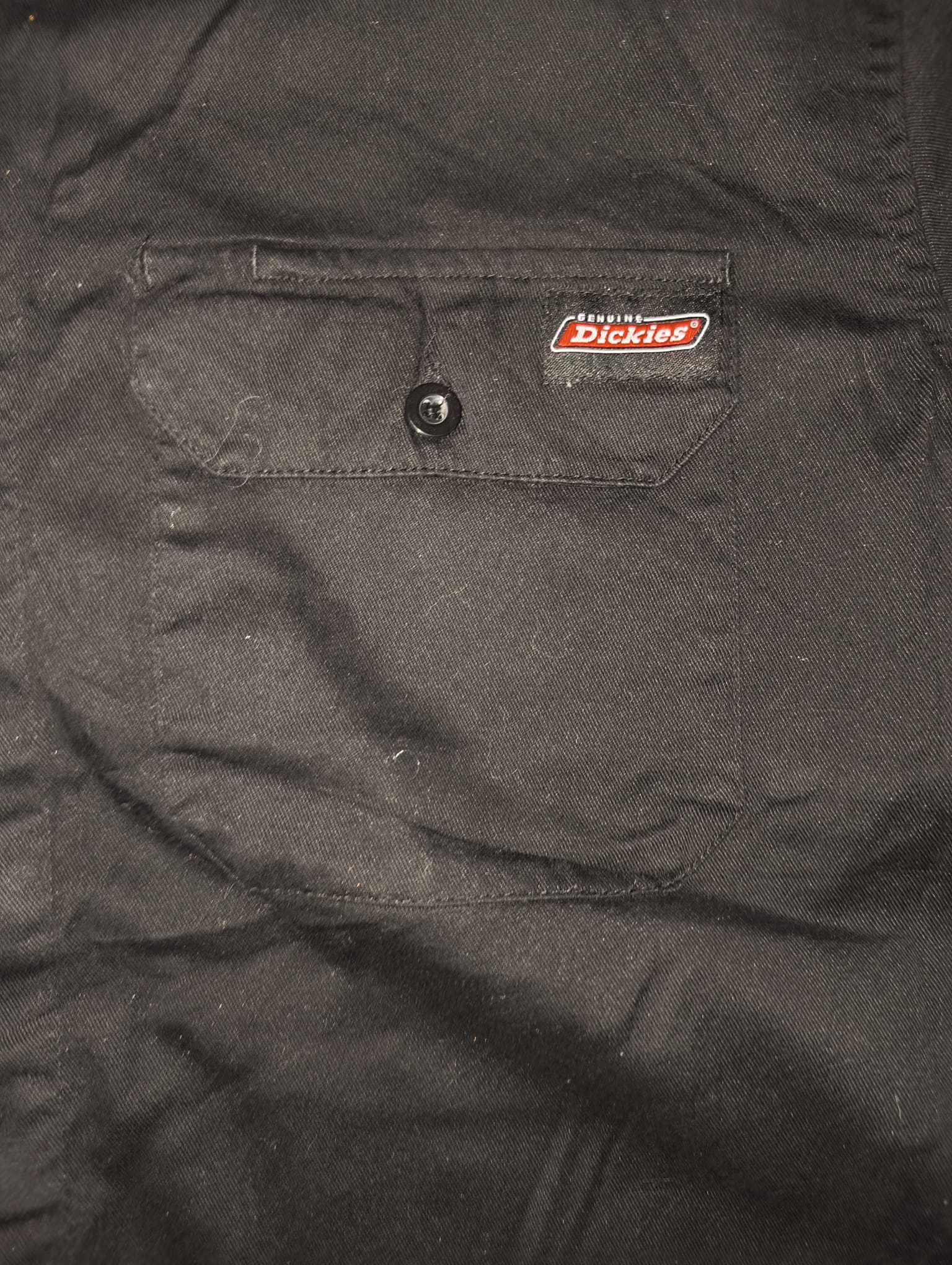 Dickies Men’s Black Work Shirt Size Medium